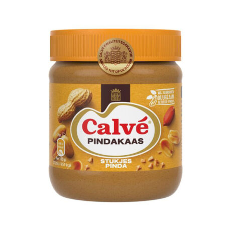 Calvé Pindakaas stukjes pinda 350 gr