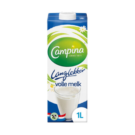 Campina Langlekker Volle Melk 1L