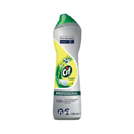 Cif schuurmiddel cream citroen professional 750 ml