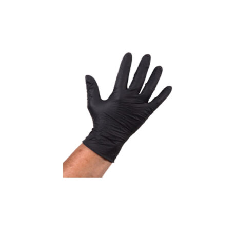 Handschoen nitril zwart ongepoederd L 100 st.