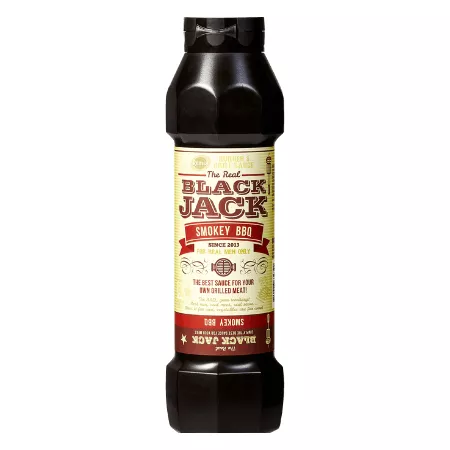 Remia burger & grill saus black jack smokey bbq 800 ml