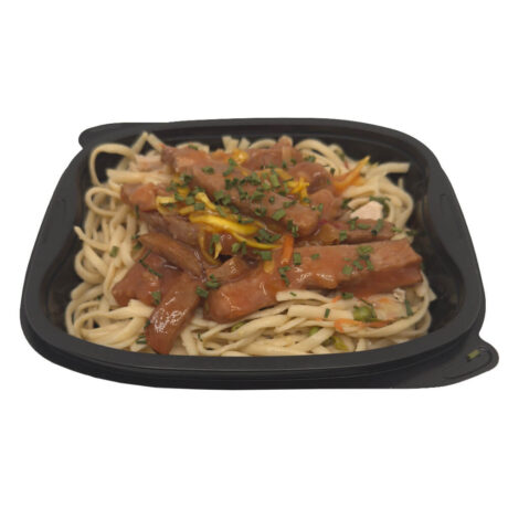 Chinese gewokte bami met Babi Pangang