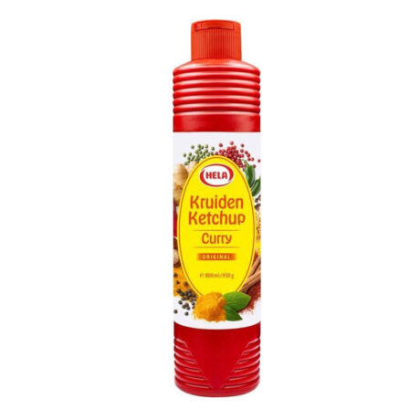 Hela kruiden ketchup curry 800 ml