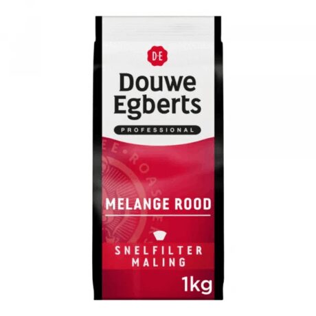 Douwe Egberts Koffie snelfilter rood 6x 1kg
