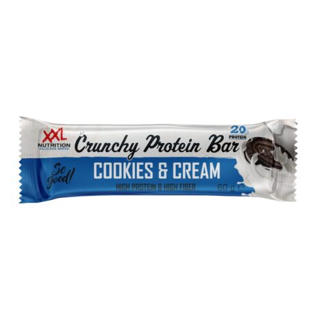 XXL Crunchy Protein Bar Cookies And Cream