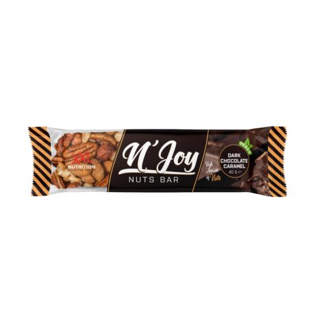 XXL Njoy Nuts Bar Dark Chocolate Caramel