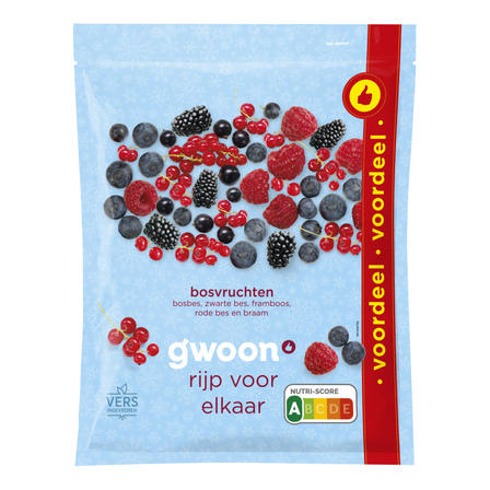 G'woon Bosvruchten 750 gr